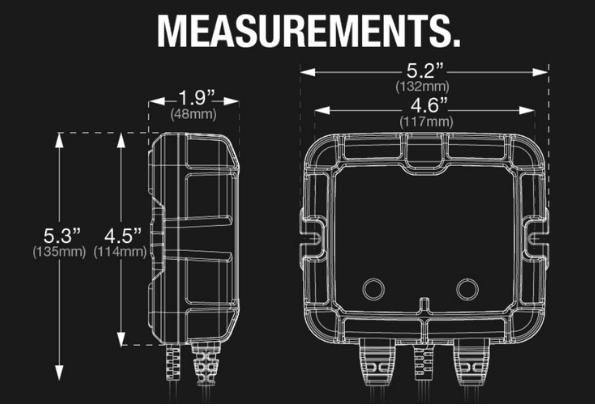 Suncoast Marine and Auto offers NOCO 2-Bank, 4-Amp Battery Charger GENIUS2X2