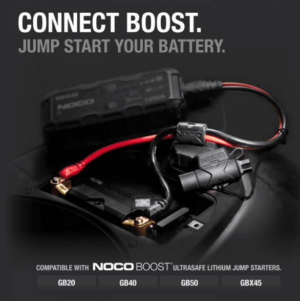 Suncoast Marine and Auto offers NOCO Boost Eyelet Cable w/ X-Connect Adapter GBC007