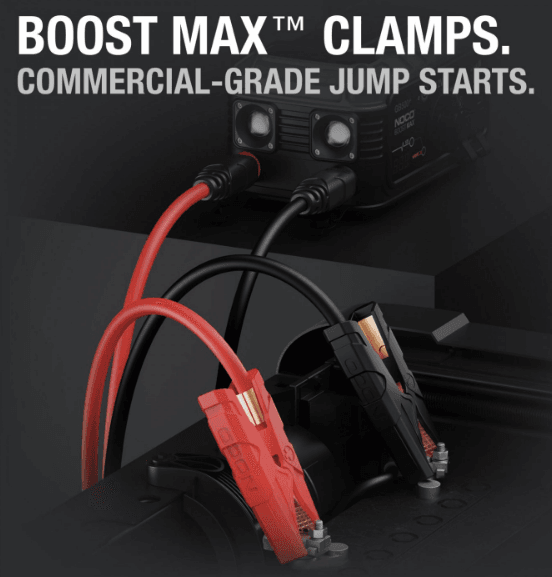 Suncoast Marine and Auto offers NOCO Boost MAX 72-inch Battery Clamps GBC005