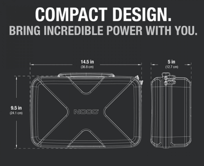 Suncoast Marine and Auto offers NOCO Boost X EVA Protection Case for GBX155 UltraSafe Lithium Jump Starter GBC104