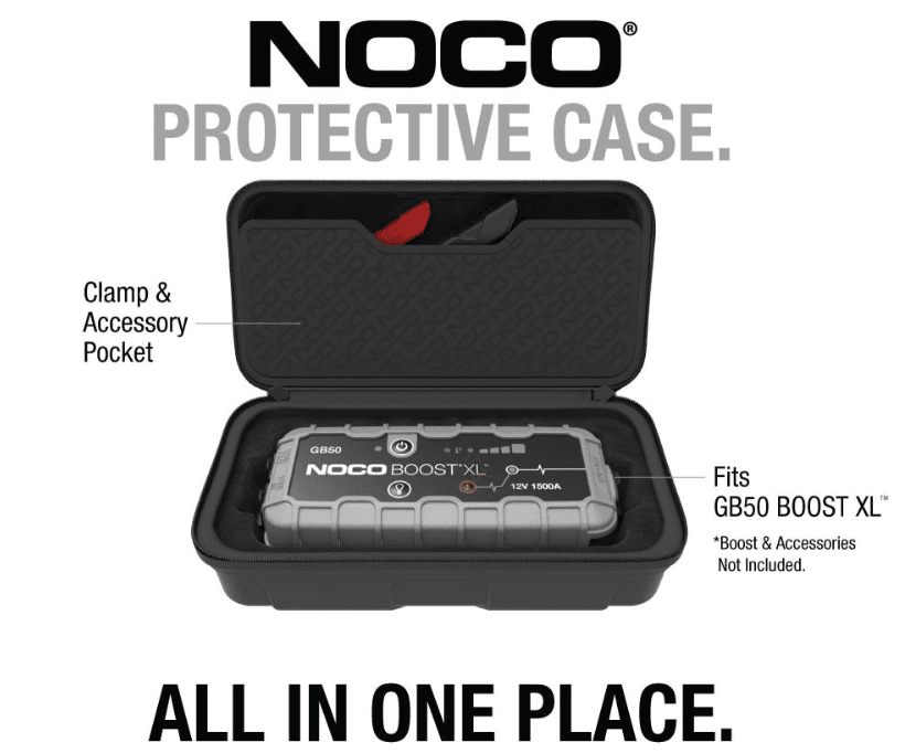 Suncoast Marine and Auto offers NOCO EVA Protection Case for GB50 UltraSafe Lithium Jump Starter GBC017