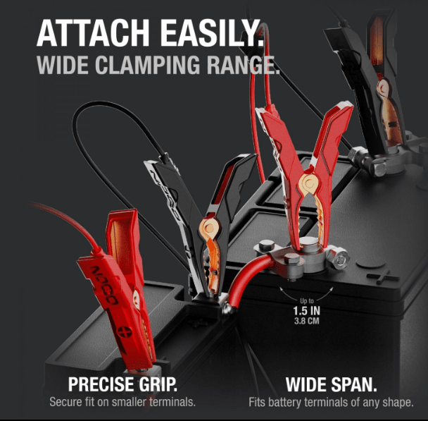 Suncoast Marine and Auto offers NOCO X-Connect Battery Clamps w/ M10 Eyelets GC014