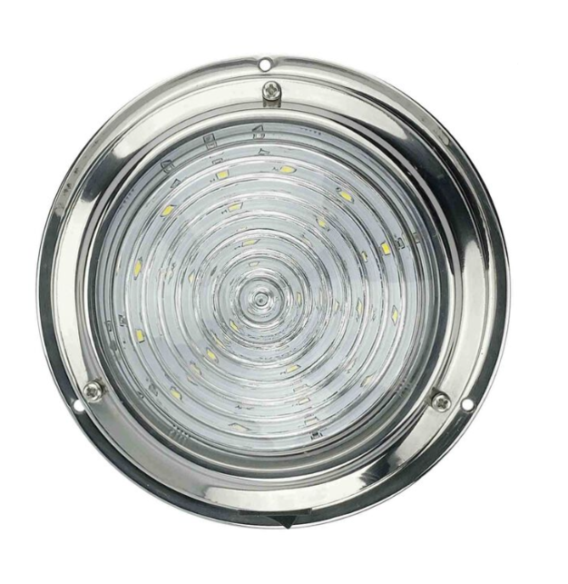 Suncoast Marine and Auto offers SEAVOLT 6 7/8" Stainless Steel LED Dome Light, White (32583)