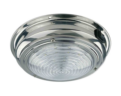 Suncoast Marine and Auto offers SEAVOLT 6 7/8" Stainless Steel LED Dome Light, White (32583)