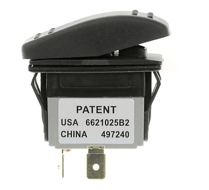 Suncoast Marine and Auto offers SEAVOLT Rocker Switch Quick-Click On/Off/On, 12V DC (33387)