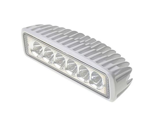 Suncoast Marine and Auto offers SEAVOLT 6 LED Aluminum Spreader/Docking Light w/ Stainless Steel Bracket White (39885)