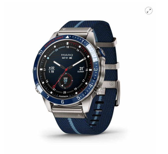 Suncoast Marine and Auto offers GARMIN MARQ Captain Gen 2 Smartwatch (010-02648-10)