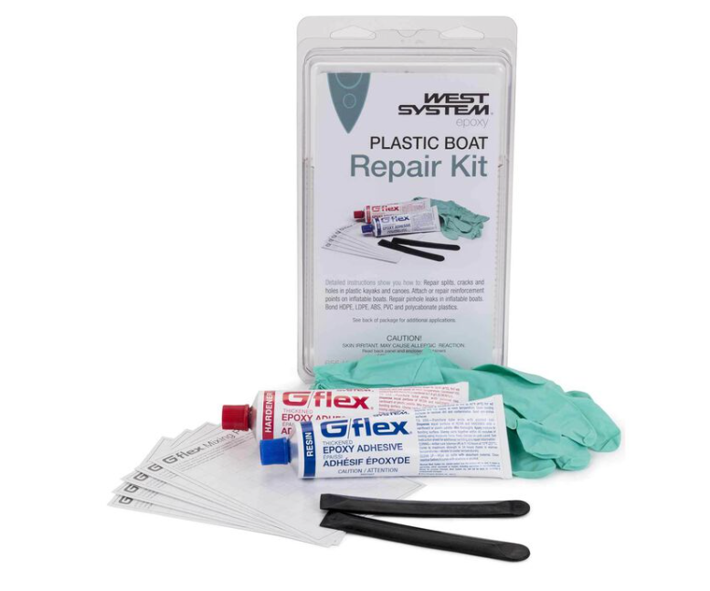 Suncoast Marine and Auto offers West System G/flex 655-K Plastic Boat Repair Kit