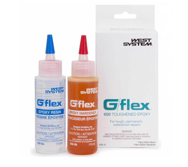 Suncoast Marine and Auto offers West System G/flex 650-8 Liquid Epoxy, Resin and Hardener