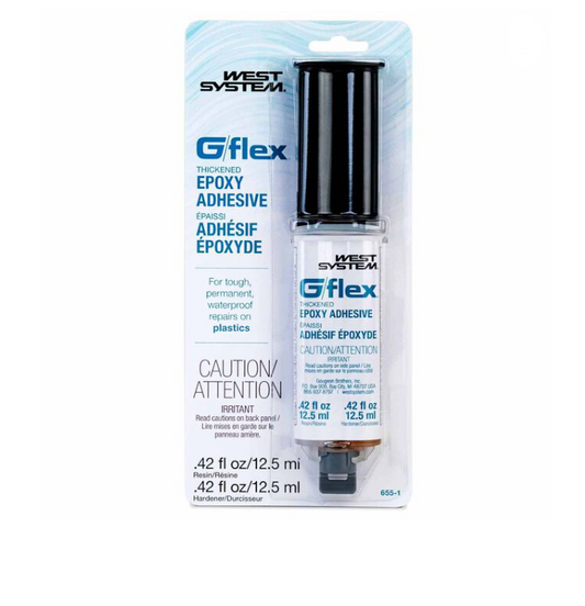 Suncoast Marine and Auto offers West System G/Flex Thickened Epoxy Adhesive, 1 oz. Syringe (655-1)