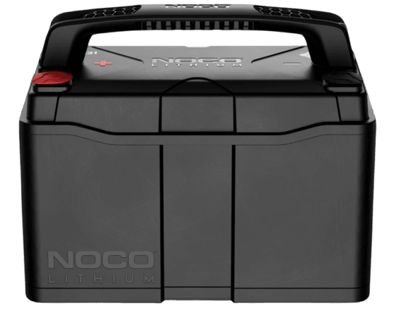 Suncoast Marine and Auto offers NOCO 12V 120Ah 12V Lithium-Ion LiFePO4 Dual-Purpose Battery NLX31