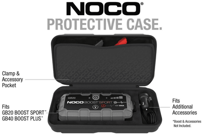 Suncoast Marine and Auto offers NOCO Boost Sport and Plus EVA Protection Case for GB20 and GB40 Jump Starters GBC013