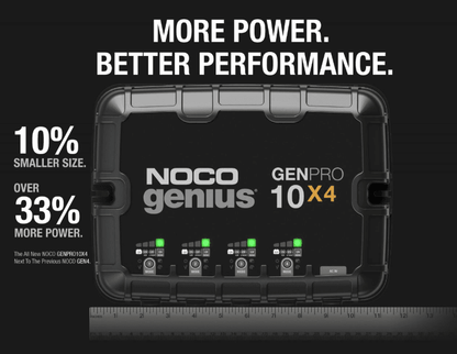 Suncoast Marine and Auto offers NOCO Genius Waterproof Marine Battery Charger GENPRO10X4