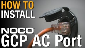 How to install NOCO GCP AC PORT