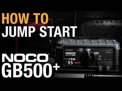 How to jump start with NOCO Boost Max GB500+