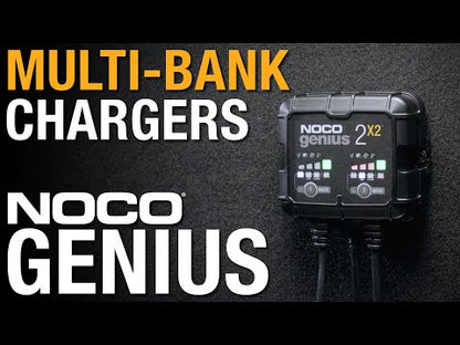 NOCO GENIUS Multi-Bank Battery Chargers GENIUS2X4